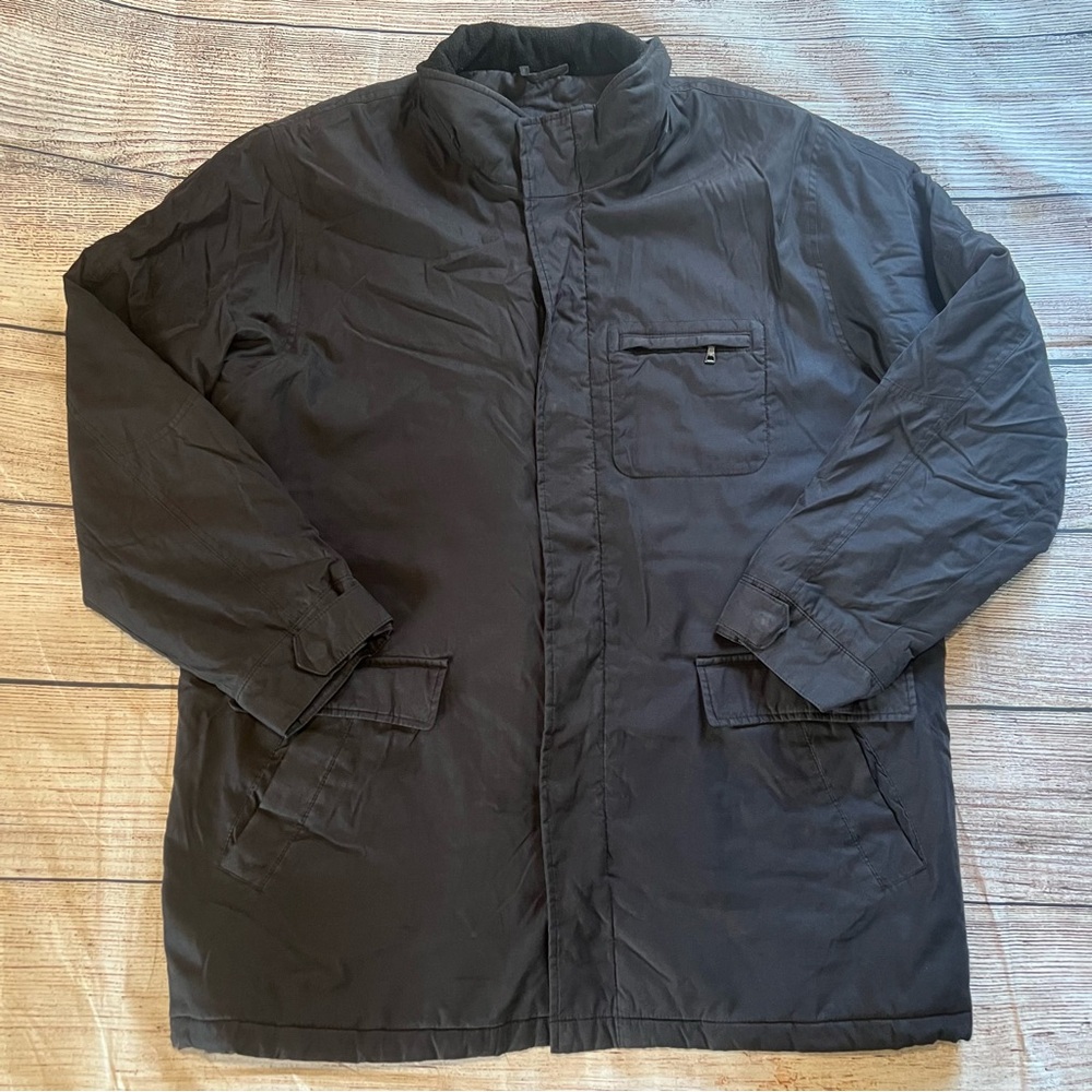 LONDON FOG Functional Outdoor Gear Winter Coat Jacket 2-in-1‎ Mens XL Pockets
